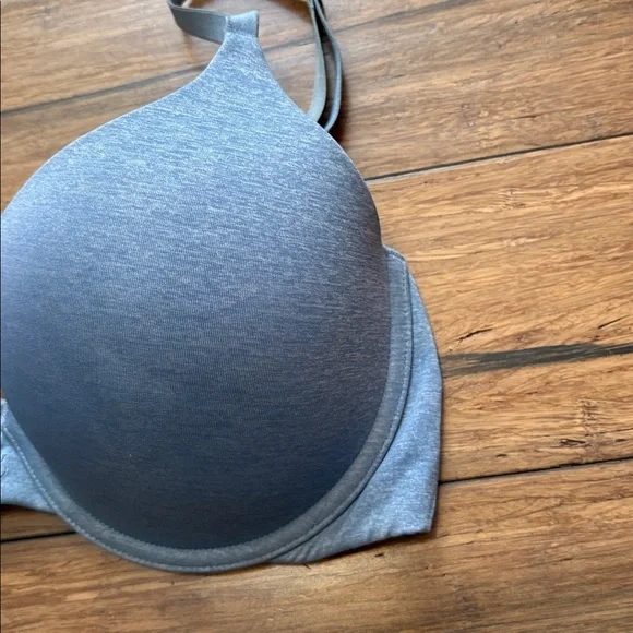 Victoria’s Secret Padded Perfect Coverage Bra 34DD Light Blue - Picture 4 of 7